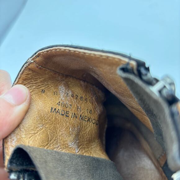 Frye Leather Veronica Seam Short Boots Ankle Zip Booties Women's 8B - Picture 10 of 13